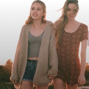 Brandy Melville Beige Cardigan